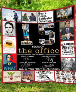 15 Years Of The Office Quilt Bedding Set Blanket - Ideal for Home Decoration and Gift Giving