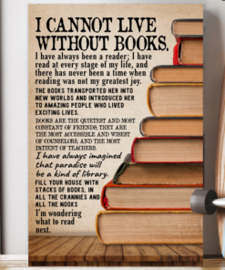 Alternative view of I Cannot Live Without Books