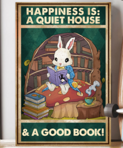 Alternative view of Happiness Is A Quiet House & A Good Book