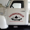 Laurenceville Garage Driven To Built, Built To Be Driven Decal