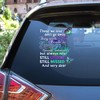 uicide Prevention Awareness Butterfly Those We Love Don't Go Away Car Side Door Window Sticker Decal, Gift for Awareness