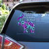 Suicide Prevention Awareness Decasl - Elephant in A World Where You Can Be Anything Be Kind Car Sticker Decal