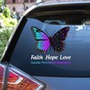 Suicide Prevention Awareness Butterfly Faith Hope Love Car Sticker Decal, Suicide Prevention Awareness Vinyl Decal