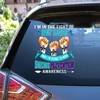 Suicide Prevention Awareness I'm in The Fight of My Life Car Vinyl Sticker Decal