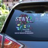 Suicide Prevention Awareness Decasl - Stay Your Life Matters Car Sticker Decal, Suicide Prevention Awareness Sunflower Butterfly Decal