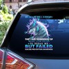 Suicide Awareness Decals - Wolf Teal & Purple Ribbon My Scars Tell A Story They are Reminders of Wolf Car Door Windows Vinyl Decals