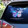 Suicide Awareness Decals Hologram Pattern Butterflies No Story Should End Too Soon Car Door Window Vinyl Sticker
