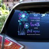 Suicide Prevention Awareness Decals Dandelion Every Day is A New Beginning Take A Deep Breath Car Door Window Sticker