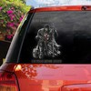 Knight Templar Christian Sticker He Who Kneels Before God Stand Before Anyone Car Door Window Decals