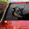 Jesus Reached Hand Save Life Cracked Sticker Jesus Is My Savior Christian Car Decal