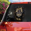 Jesus Car Sticker God Lovers Lion Lightning The King Savior Christian Car Decal Stickers