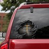 Cross Forgiven Auto Truck Door And Windows Decal Sticker Faith Christian Gifts