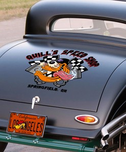 Alternative view of Unique Style With Personalized Hot Rod Monster Decals And Stickers