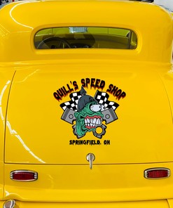Alternative view of Transform Your Ride With Personalized Hot Rod Monster Vinyl Wrap