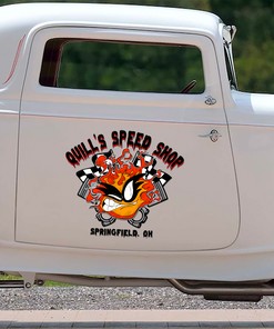 Alternative view of Stand Out With Personalized Hot Rod Monster Vinyl Wrap - Customized Graphics