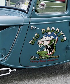 Alternative view of Personalized Hot Rod And Custom Graphics And Wraps Stickers