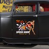 Personalized Pin Up Girl Hot Rod 8 Ball Speed Shop Decals