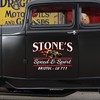 Personalized Speed and Sport Hot Rod Vinyl Decals