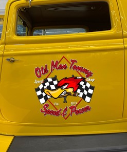 Alternative view of Custom Car Door Decal - Personalized Graphics For Hot Rod Enthusiasts