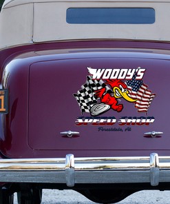 Alternative view of Wrap Your Vehicle In Style At Mr. Horsepower - American Flag Vinyl Wrap