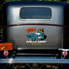 Customize Your Ride With Personalized Rat Rod Monster - Hot Rod Door Decals
