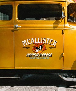 Alternative view of Transform Your Ride With Mr. Horsepower Vinyl Decals For Cars - Hot Rod Decals