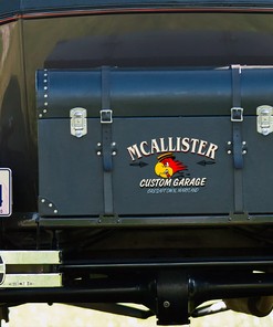 Alternative view of Express Your Style With Mr. Horsepower Sticker - Retro Car Door Decals