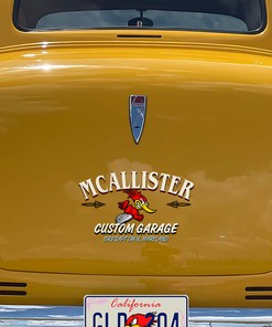 Alternative view of Upgrade Your Car's Look With Mr. Horsepower Decal - Vintage Style Car Decals