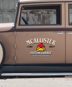 Alternative view of Enhance Your Car's Look - Custom Mr. Horsepower Car Door Decals And Stickers