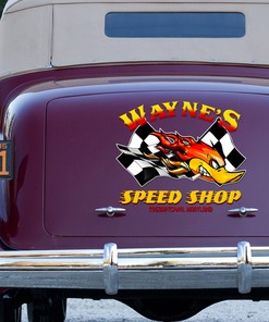 Alternative view of Transform Your Vehicle With Mr. Horsepower Vinyl Decals For Cars - Hot Rod Decals