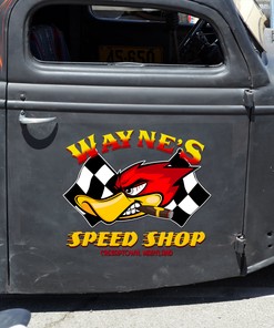 Alternative view of Customize Your Vehicle With Mr. Horsepower Speed Shop - Large Vinyl Decals For Cars