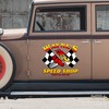 Customize Your Ride With Mr. Horsepower Hot Rod Garage - Personalized Car Door Decals