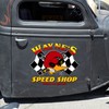 Make A Statement With Mr. Horsepower Decal - Hot Rod Vinyl Decals And More