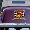 Rat Rod Door Decals And Rat Rod Stickers - Add Personality To Your Ride