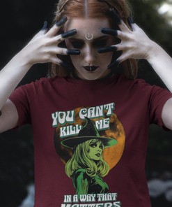 Retro Halloween You Cant Kill Me shirt