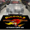Personalized Speed Shop Cool Mr. Horsepower Rug