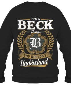 It's BECK Thing You Wouldn't Understand D91