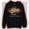 It's ALBA Thing You Wouldn't Understand D91