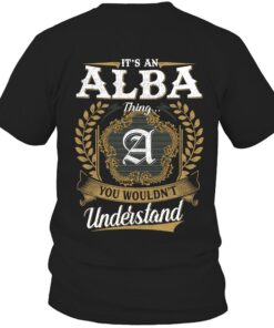 It's ALBA Thing You Wouldn't Understand D91
