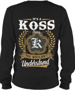 It's KOSS Thing You Wouldn't Understand D91