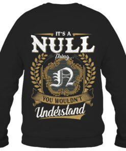 It's NULL Thing You Wouldn't Understand D91