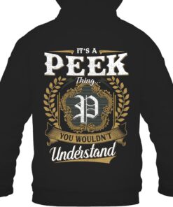 It's PEEK Thing You Wouldn't Understand D91