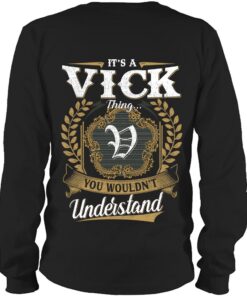 It's VICK Thing You Wouldn't Understand D91