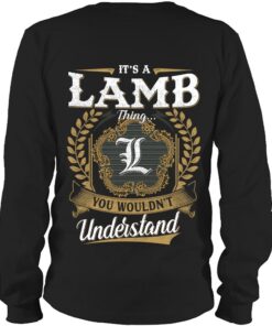 It's LAMB Thing You Wouldn't Understand D91