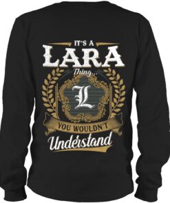 It's LARA Thing You Wouldn't Understand D91