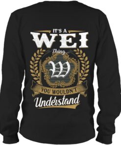 It's WEI Thing You Wouldn't Understand D91