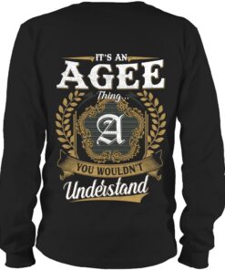 It's AGEE Thing You Wouldn't Understand D91