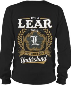 It's LEAR Thing You Wouldn't Understand D91