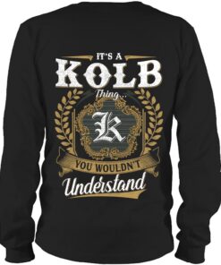 It's KOLB Thing You Wouldn't Understand D91