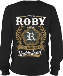 It's ROBY Thing You Wouldn't Understand D91